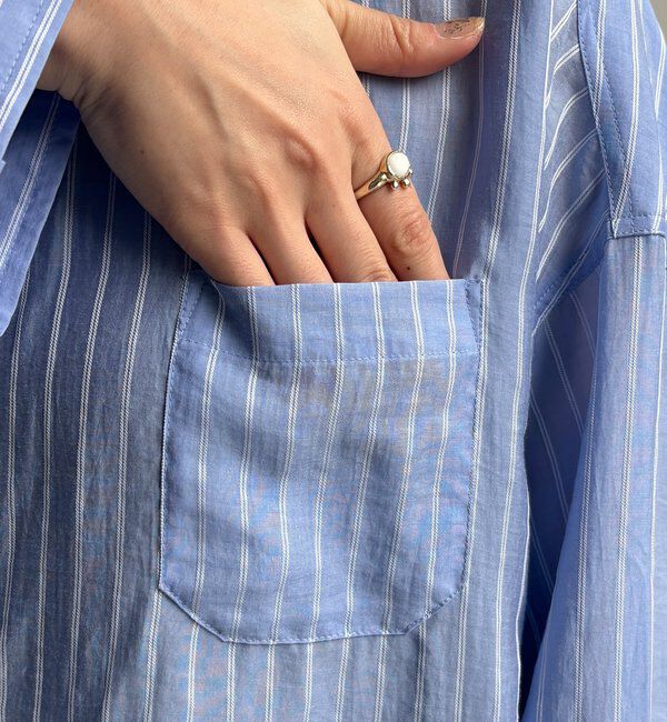  「マルチWAYストライプシャツ」|シャツ・ブラウス|