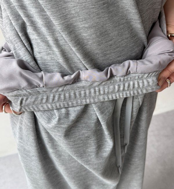  「【セットアップ可能】タックイージーワイドパンツ」|チノ|