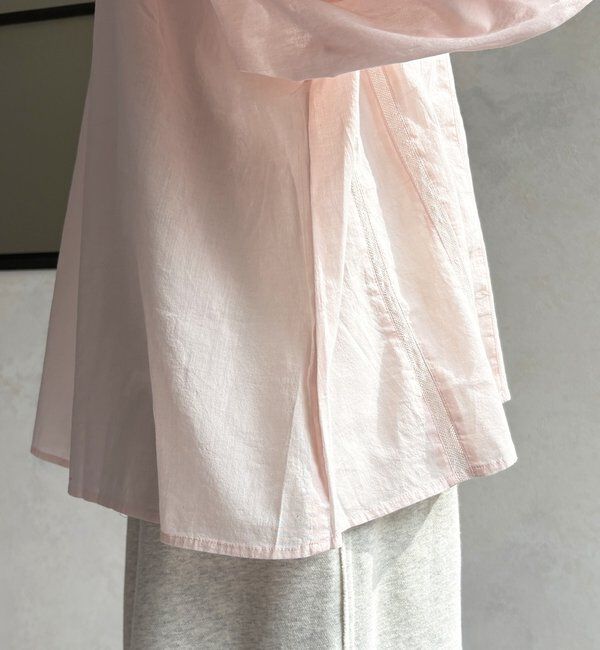  「インドレーススキッパーブラウス」|シャツ・ブラウス|