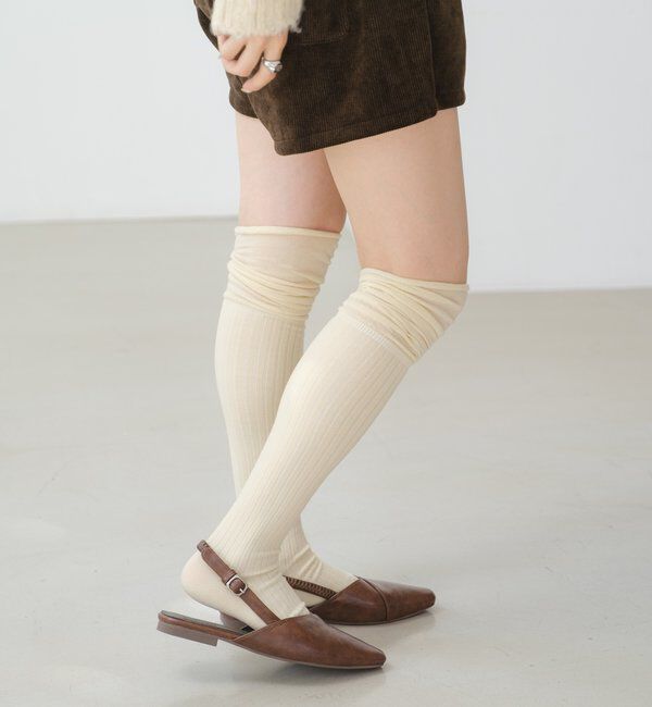  「【新色追加】2WAYハイソックス」|ソックス|