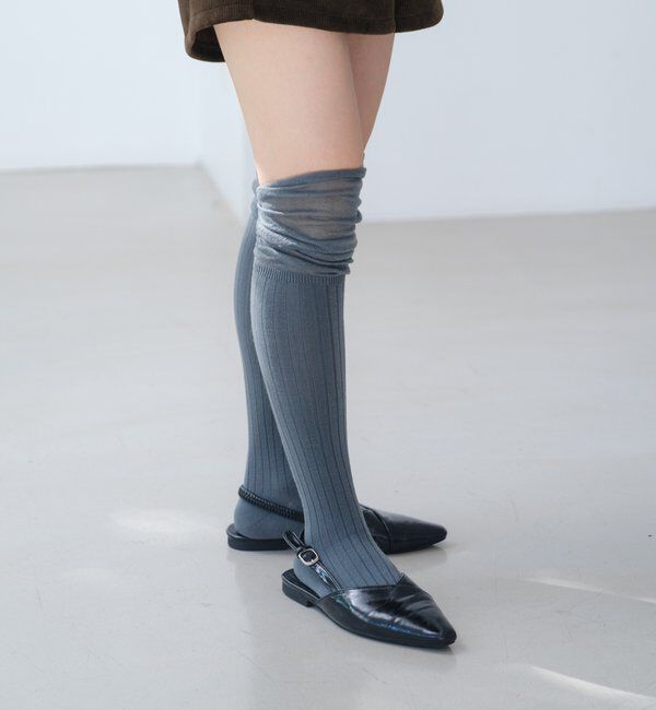 「【新色追加】2WAYハイソックス」|ソックス|