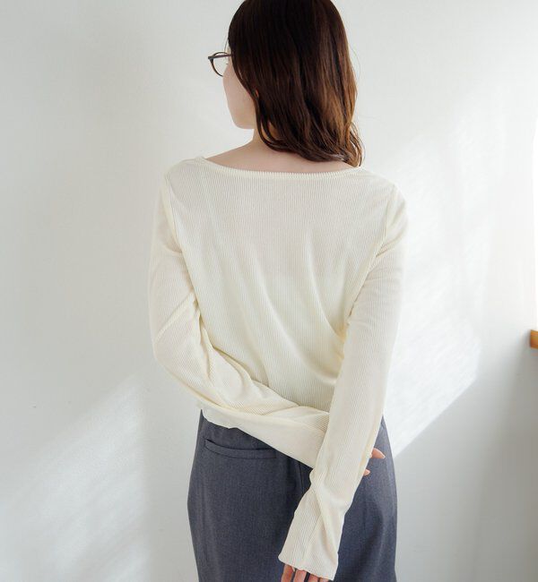  「カットベロアボタンカーディガン」|Tシャツ・カットソー|