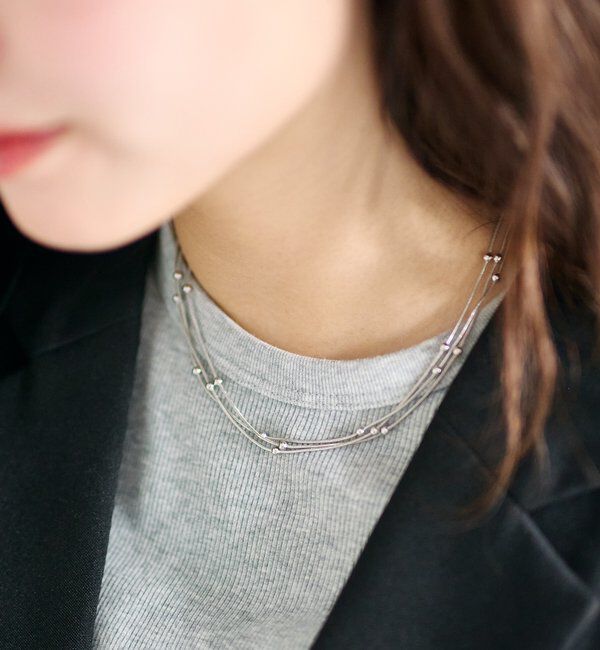 「【fiw.】ステーションネックレス」|ネックレス|