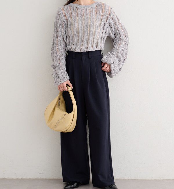  「【4色展開】B ルーズスリーブニットプルオーバー」|その他|