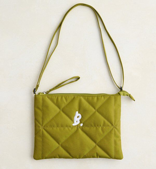  「【5色展開】B 刺繍入りサコッシュ」|その他|カーキ