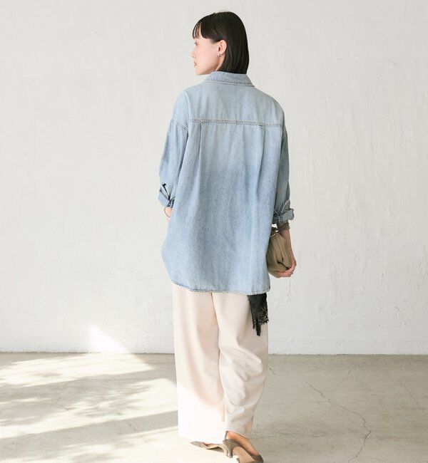  「【ベストセラー】【MONN.:.(モン)】ビッグデニムシャツ」|シャツ・ブラウス|