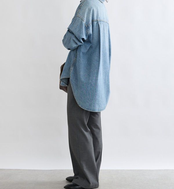  「【ベストセラー】【MONN.:.(モン)】ビッグデニムシャツ」|シャツ・ブラウス|