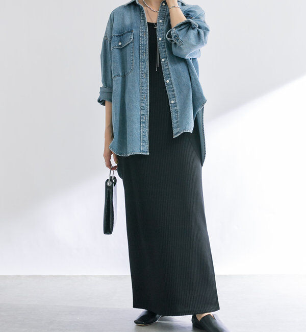  「【ベストセラー】【MONN.:.(モン)】ビッグデニムシャツ」|シャツ・ブラウス|