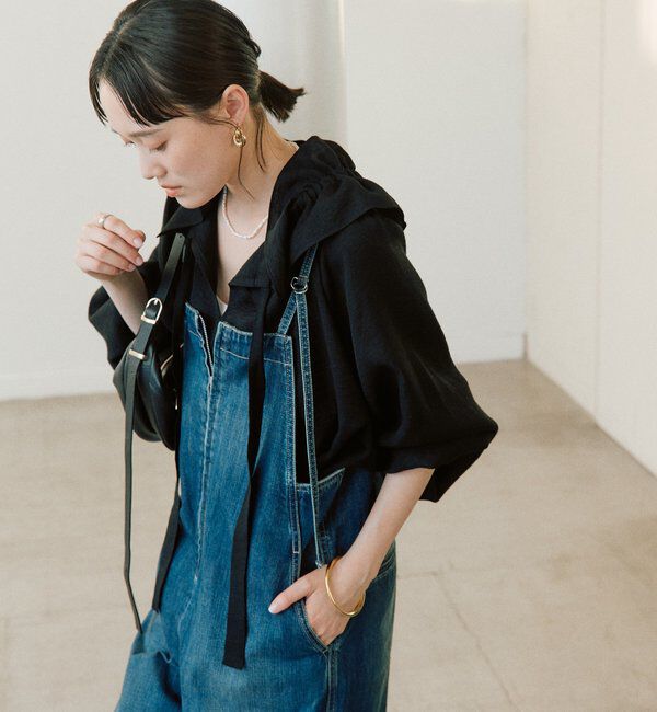  「【シーズン問わず使える】デニムサロペット」|ワンピース|