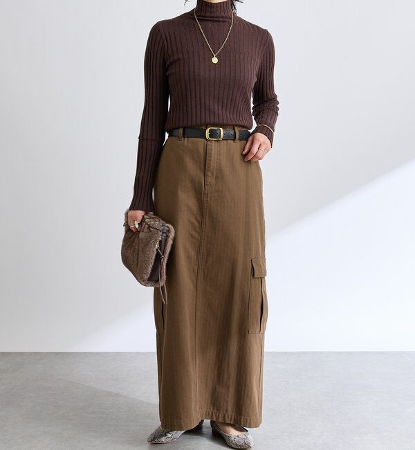  「【新色追加・リバイバル】シルクカシミヤリブニット」|ニット・セーター|