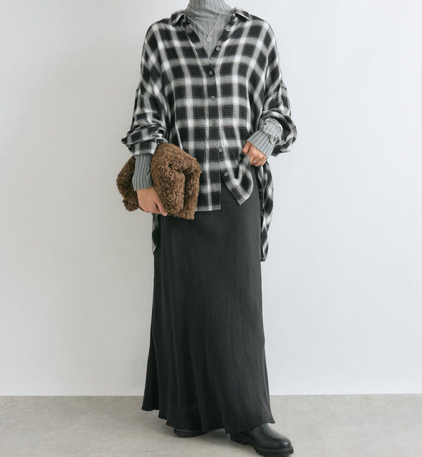  「【新色追加・リバイバル】シルクカシミヤリブニット」|ニット・セーター|