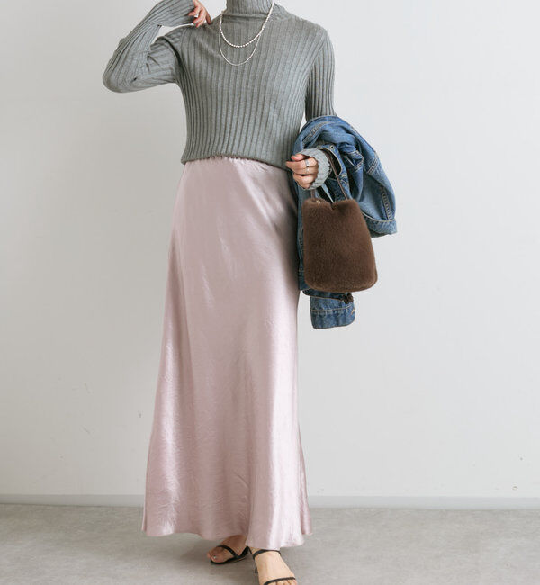  「【新色追加・リバイバル】シルクカシミヤリブニット」|ニット・セーター|