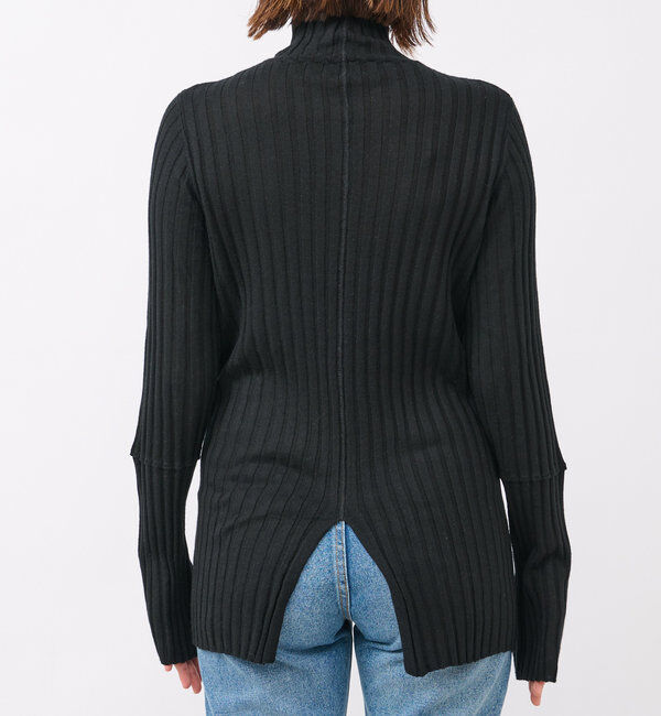  「【新色追加・リバイバル】シルクカシミヤリブニット」|ニット・セーター|