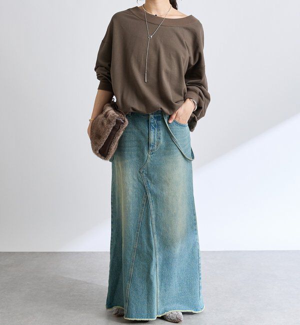  「【秋カラー登場】2wayスウェット」|Tシャツ・カットソー|