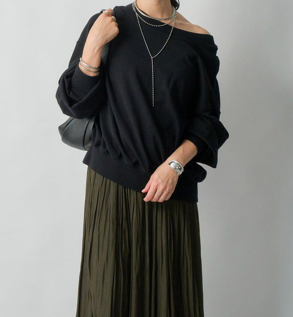  「【秋カラー登場】2wayスウェット」|Tシャツ・カットソー|