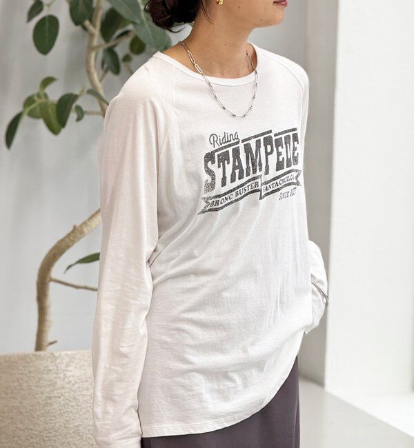  「【ヴィンテージライクな着こなしに】ヴィンテージロゴTee」|Tシャツ・カットソー|オフホワイト