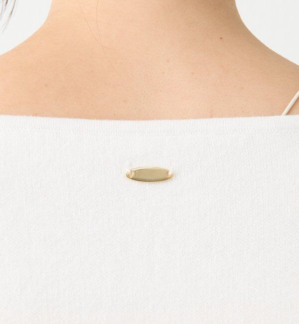  「【抜け感◎】キーネッククッションニット」|ニット・セーター|