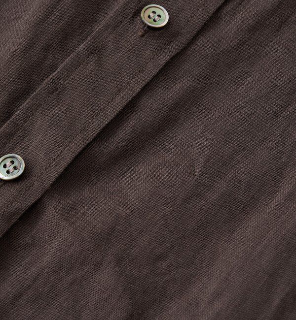  「予約【名品/サイズ展開あり】リネンワイドシャツ」|シャツ・ブラウス|