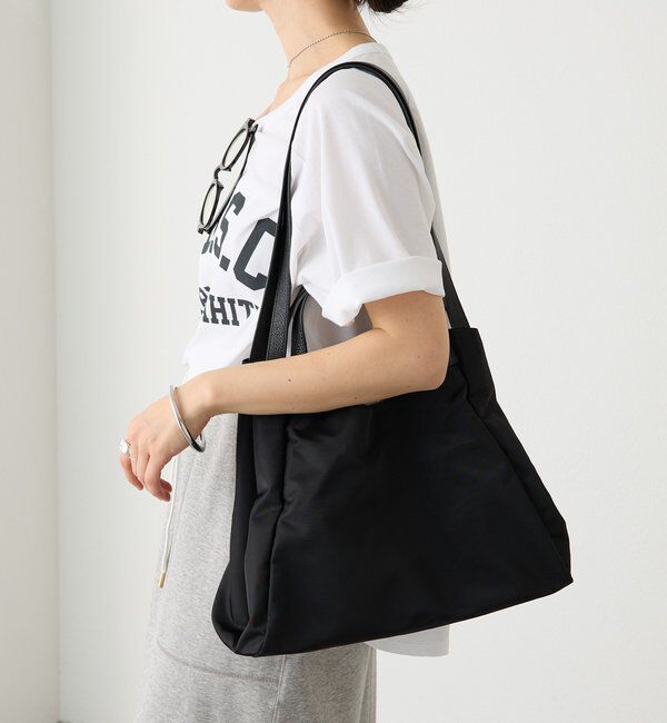  「【大容量で実用性抜群】ナイロン2wayトート」|クラッチバッグ|