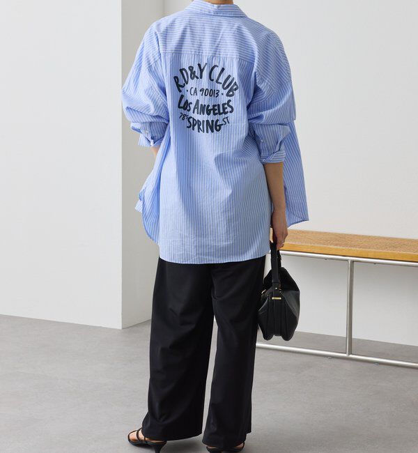  「【3サイス展開】ジャージータックワイドスラックス」|チノ|