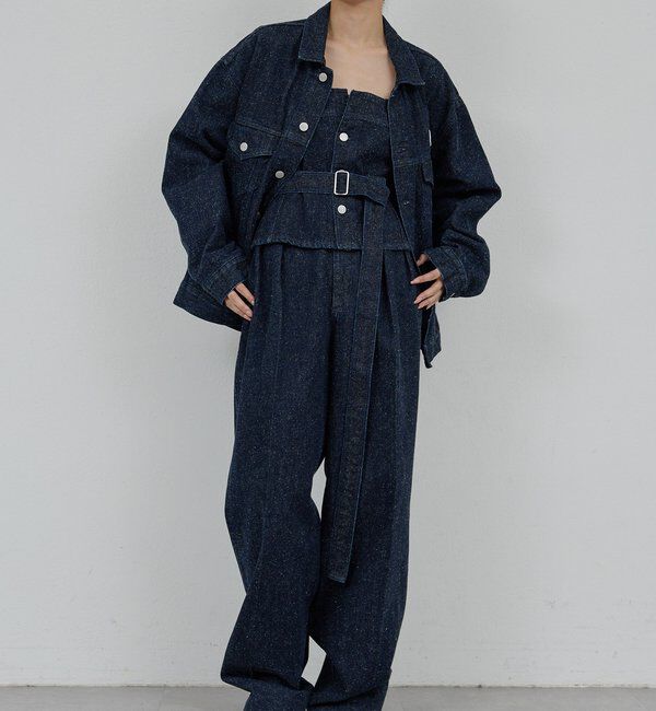  「【PEAS】ネップデニム」|デニム|