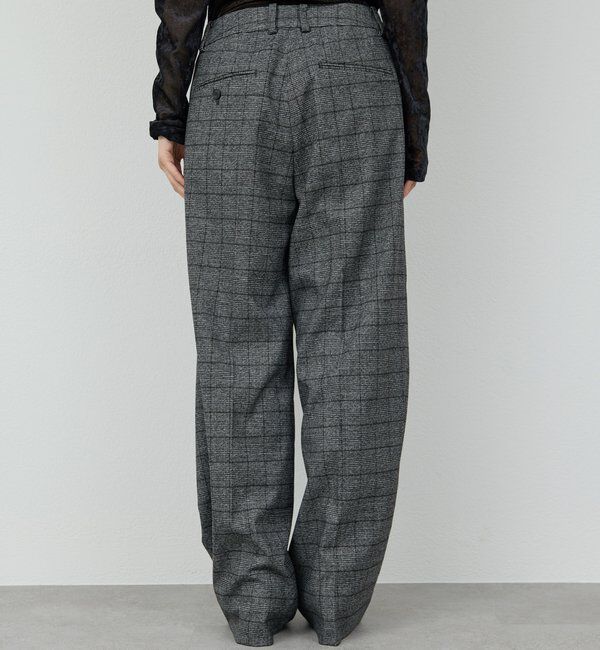  「タックワイドストレートパンツ」|チノ|