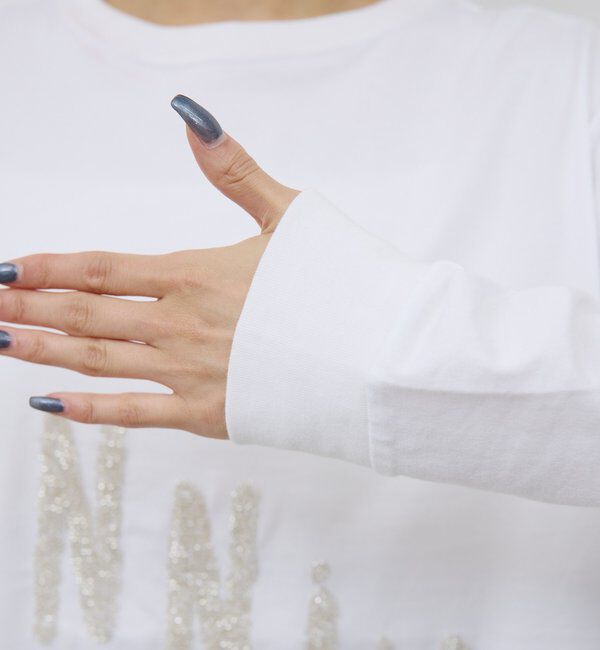  「【25th記念アイテム】ANNIVビジューロンＴee」|Tシャツ・カットソー|