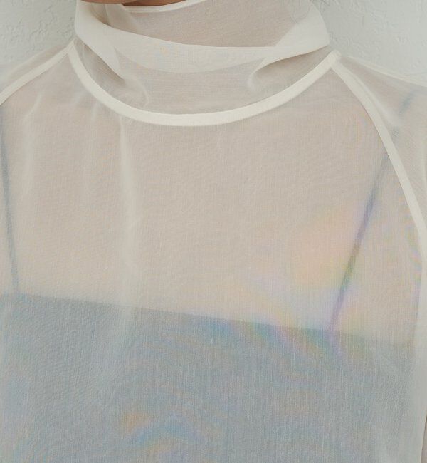  「【手洗い可】シアーボウタイブラウス」|シャツ・ブラウス|