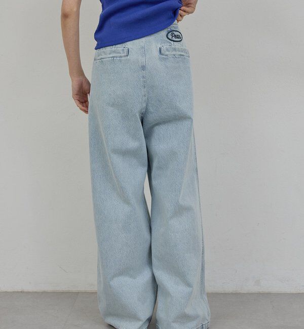  「【PEAS】【セットアップ対応】デニムグルカパンツ」|デニム|