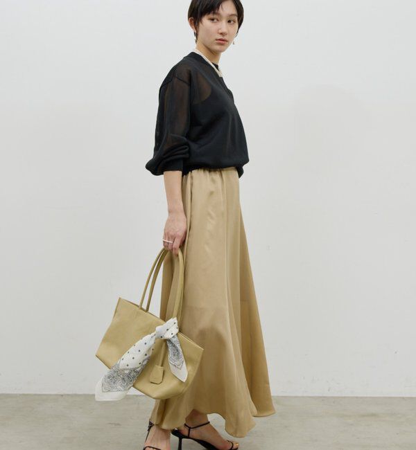  「【手洗い可】グロスシアープルオーバー」|ニット・セーター|