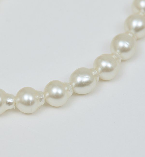  「ガラスパールショートネックレス」|リング|