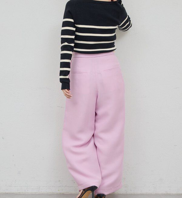  「【HERITANOVUM】ボートスムースボーダーニット」|ニット・セーター|