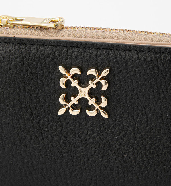  「モノグラムプレートハーフウォレット」|財布|