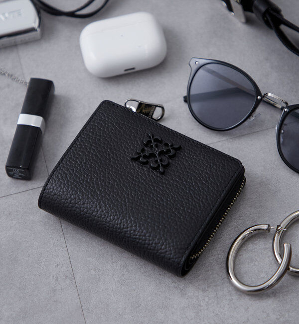  「モノグラムプレートハーフウォレット」|財布|