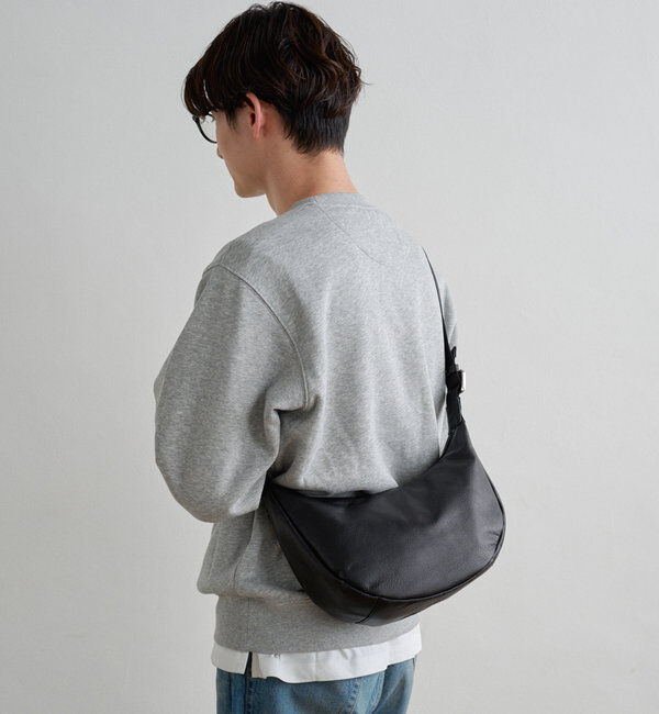  「ソフトレザーラウンドショルダーバッグ」|ショルダー・メッセンジャー|