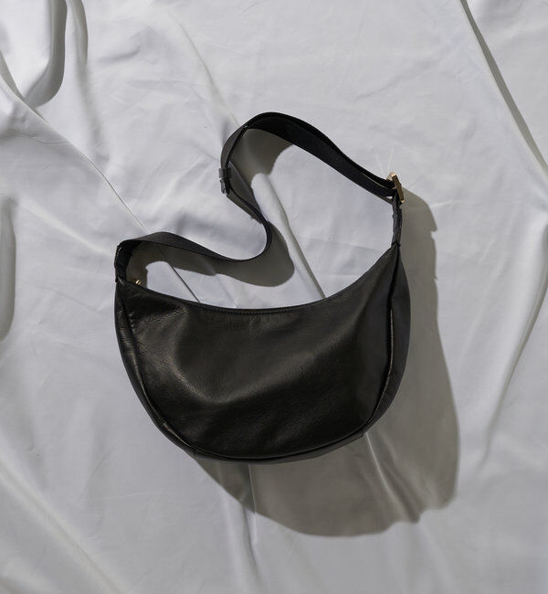  「ソフトレザーラウンドショルダーバッグ」|ショルダー・メッセンジャー|