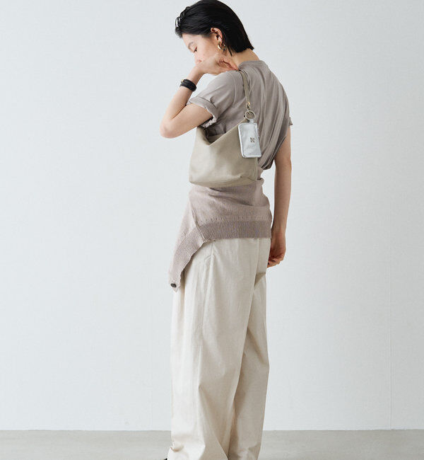  「ソフトレザーシンプルショルダーバッグ 」|ショルダー・メッセンジャー|