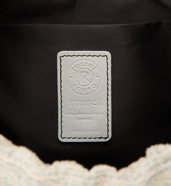  「【再値下げ】《PEANUTS&times;russetコラボ》クリアトート&times;巾着セットバッグ」|トートバッグ|