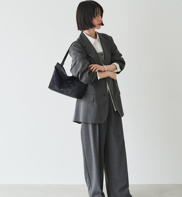  「ナイロンジャガード2WAYワンハンドルトートバッグ」|トートバッグ|