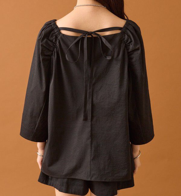  「チョーカーリボンパフブラウス」|シャツ・ブラウス|