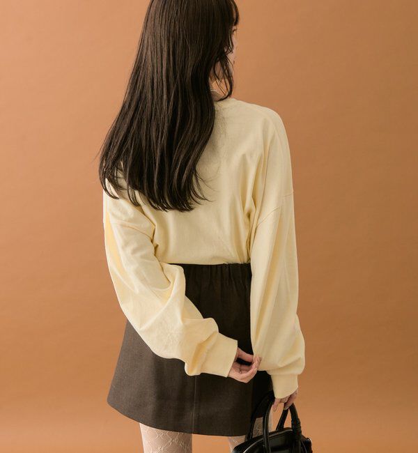  「BIGロゴロングTシャツ」|Tシャツ・カットソー|