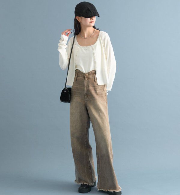  「針抜きニットカーデSET」|カーディガン|