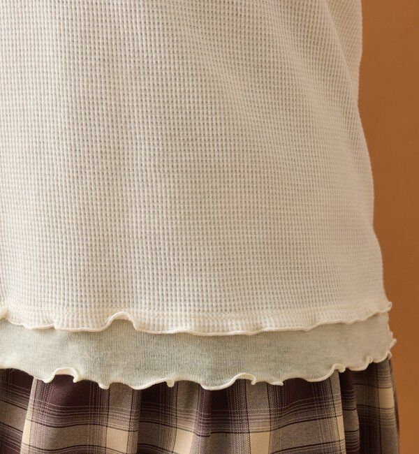  「シアーレイヤードロンT」|Tシャツ・カットソー|