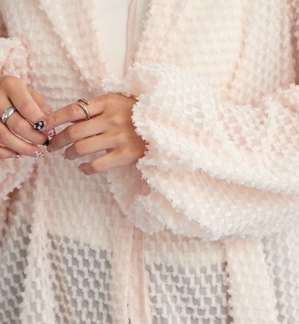  「【@akane__11.1企画】フリンジシェイプチュニック」|シャツ・ブラウス|