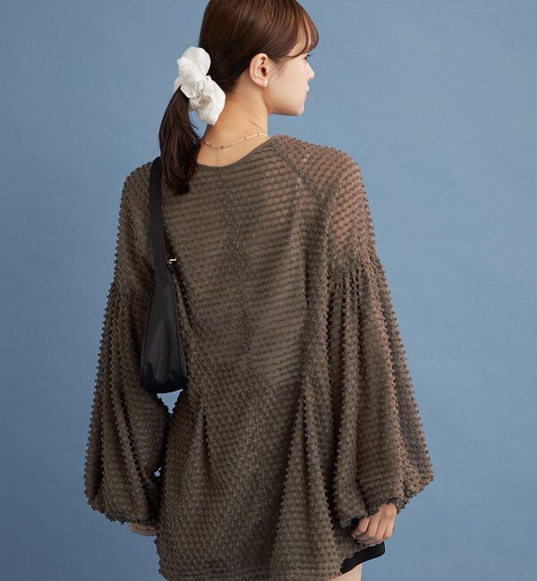  「【@akane__11.1企画】フリンジシェイプチュニック」|シャツ・ブラウス|