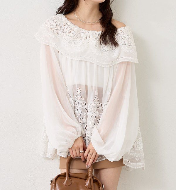  「4wayブラウス」|シャツ・ブラウス|