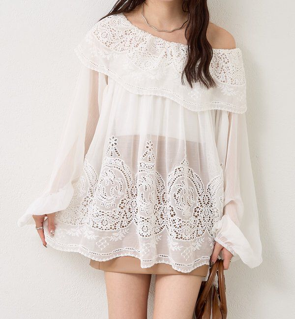  「4wayブラウス」|シャツ・ブラウス|