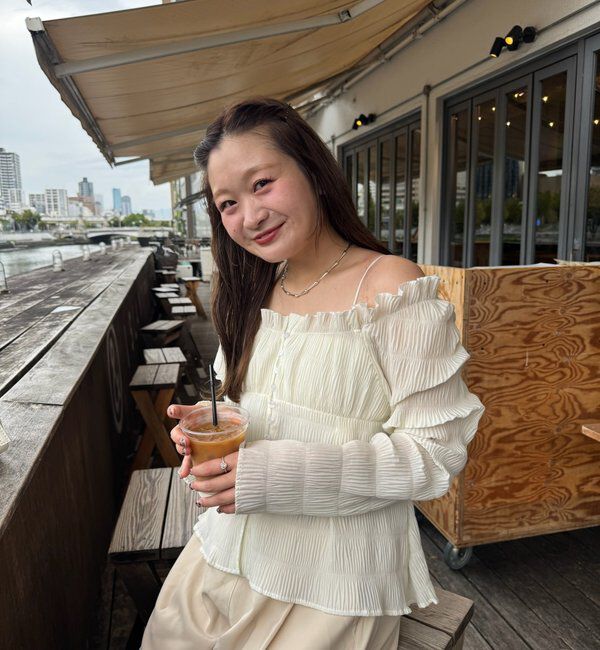  「【@__misa__03企画】シャーリングブラウス」|シャツ・ブラウス|