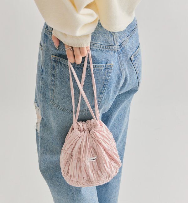  「シャーリングサテンホイップBAG」|トートバッグ|