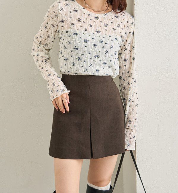  「スリットミニスカパン」|スカート|